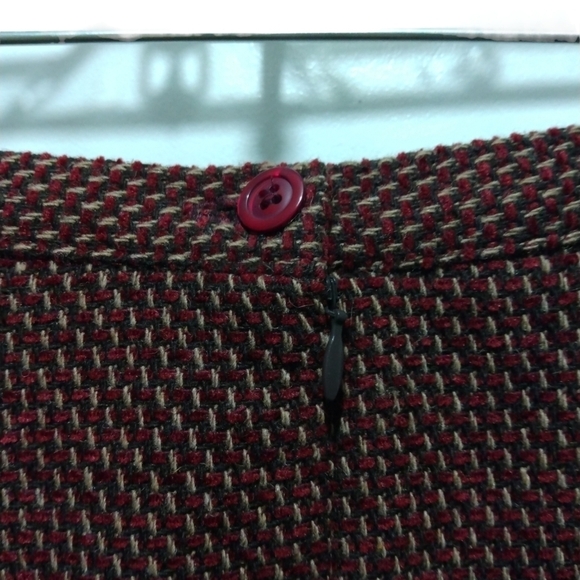 Vintage Ice Cube by Michael Wool (70%) Blend 2 Piece Blazer & Skirt Suit Size 10 - Picture 11 of 16